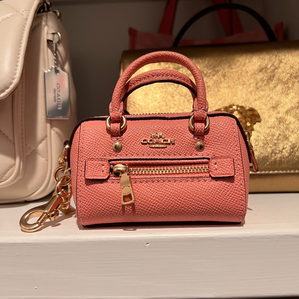 COACH | COACH Mini Rowan Satchel Bag Charm 🩷⭐️